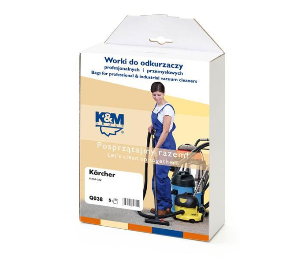 K&M Worki do odkurzacza KÄRCHER Q038.A micro (5szt.) - 211887 - zdjęcie